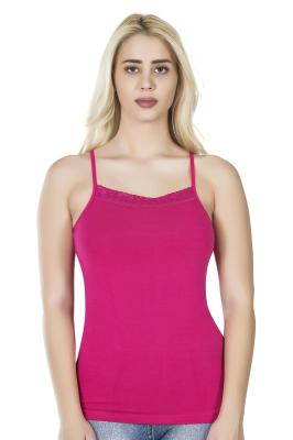 Derya Kurşun Dantelli Kadın Fuşya Atlet 211