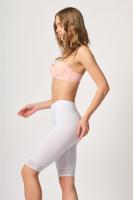 Emay Beyaz 3004 Soft Uzun Paçalı Dantelli  Boxer - 3004W
