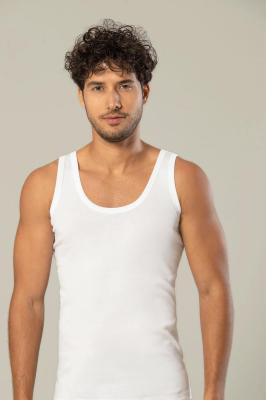 Erdem Beyaz Penye Atlet 1100