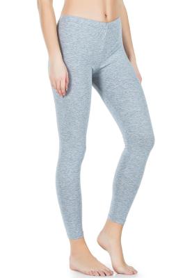 Derya Kurşun Gri Yüksek Bel Uzun Kadın Tayt-410GREY