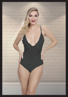 Kadın  Siyah Fantezi Babydoll - 2063B