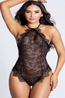 Kadın Fantezi Tül Detaylı Babydoll - 8259