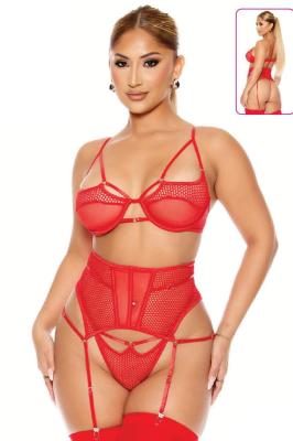 Kadın Kırmızı İç Çamaşırı - 8610R