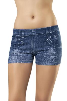Derya Kurşun Kadın Kot Görünümlü Şort - 439
