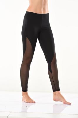 Derya Kurşun Kadın Siyah Transparan Detaylı Eşofman Altı 0585