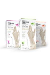 Krem Rengi Slimfit Copolymer Eldiven (Small) - 30