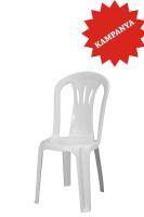 Maggio Beyaz Plastik Bahçe Sandalye - GF-181
