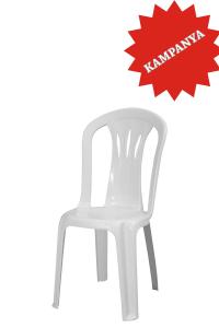 Maggio Beyaz Plastik Bahçe Sandalye - GF-181