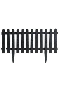 Plastik Yeşil Bahçe Çiti  4 lü 55 x 34 cm - IBC1