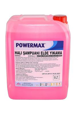 Powermax Halı Şampuanı Elde Yıkama 5 Litre - PWRMX031