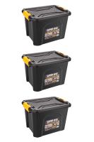 SUPER BAG 18 LT Saklama Kutusu (3 Adet) - ASR-4034-3