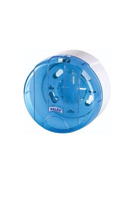 Şeffaf - Mavi Mini  Pratik Tuvalet Kağıdı Dispenseri - 3442-1