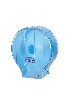 Şeffaf - Mavi Standart Jumbo Tuvalet Kağıdı Dispenseri  - 3448-1