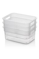 Şeffaf 3 lü plastik Buzdolabı Düzenleyici - 1105_91
