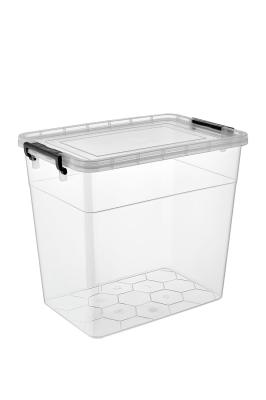 Şeffaf Derin Plastik Saklama Kutusu 32 Litre  - 1148_05