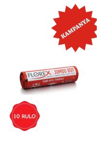 Tıbbi Atık Baskılı Jumbo Boy Çöp Torbası C Katlama - 529