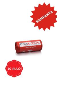 Tıbbi Atık Baskılı Orta Boy Çöp Torbası C Katlama - 532