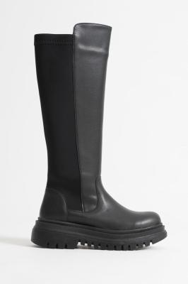 Trendella Kadın Günlük Siyah Çizme TR08MK12A