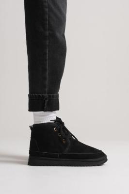 Trendella Kadın Kışlık Siyah İçi Kürklü Bot TR04MK01A