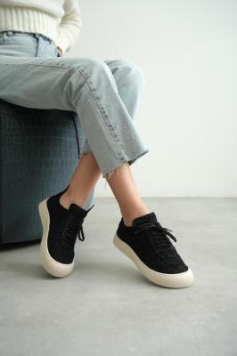 Trendella Kadın Siyah Sneaker TR01MY01A