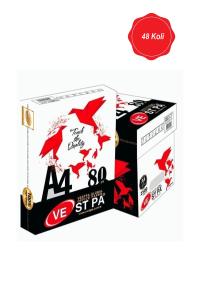 Vestpa 80 gram A4 Fotokopi Kağıdı (1 Palet 48 Adet)