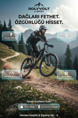 Himalaya Yeşil Elektrikli Dağ Bisikleti