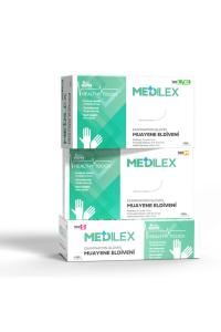 Yeşil Medilex Muayene Eldiveni  (Medium) - 411