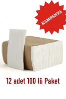 Z Katlı Dispenser Havlu  12 * 100 Adet