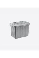 10 lt Split Box Plastik Gri Rengi Derin Saklama Kutusu - RNL-DNY20020GREY