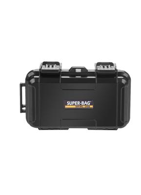 3 Adet Küçük Suya Dayanıklı Siyah Saklama Kutusu Süngersiz - SF-1580B-3