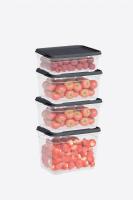 4 Parça Smart Modüler Saklama Kabı Seti ( 500 ml, 2x700 ml, 950 ml ) - 60011