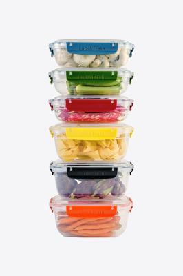 Dünya Plastik 6 Parça Dikdörtgen Master Sızdırmaz Smart Set ( 3x975 ml - 3x1400 ml ) - 30896