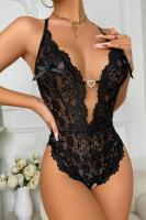 For Dreams Fantezi Dantel Kadın Body - 8459BLACK