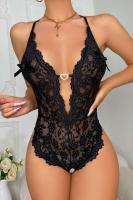 For Dreams Fantezi Dantel Kadın Body - 8459BLACK