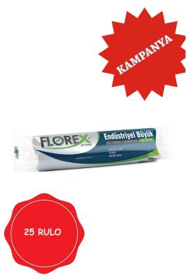 Klasik Seri Endüstriyel Mavi Renk Büyük Boy Çöp Torbası Yıldız Katlama - 528