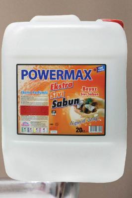 Powermax Hindistan Cevizi Kokulu Beyaz Sıvı El Sabunu 20 Kg - PWRMX048