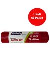 Polmix 10 Adet  Battal Boy Tıbbi Atık Torbası 72 x 95 cm - P128