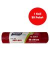 Polmix 20 Adet  Orta Boy Tıbbi Atık Torbası 55x60 cm - P130
