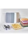 Bursev 3 Adet Deepfreezer Organizer Saklama Kabı 2,4 Litre - 1116_06_3