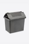 50 Litre  Plastik Derin Antrasit Split Box Saklama Kutusu - RNL-DNY-20022