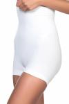 Beyaz Emay 2055 Yüksek Bel Masajlı Boxer Korse
