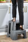 Büyük  Gri Renk  Plastik Katlı Basamak 5171_88