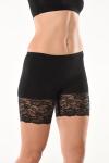 Derya Kurşun Dantelli Kısa Kadın Şort Tayt  - 496
