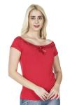 Derya Kurşun Bayan Kırmızı T-Shirt 259 