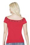 Derya Kurşun Bayan Kırmızı T-Shirt 259 