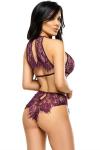 For Dreams Kadın Mor Fantezi İç Çamaşırı Takımı - 8355PRP