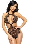 For Dreams Kadın Siyah Fantezi İç Çamaşırı Takımı - 8355B