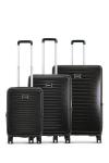 Ground Fairytale 3'lü Siyah Valiz Seti - 10740B