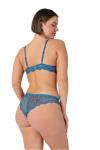 Kadın Double Push Up Petrol Mavisi  Sütyen Takım - NIC_100_22