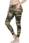Derya Kurşun Kadın Kamuflaj Desenli Uzun Tayt - 443